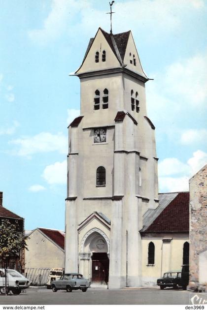 Pontault-Combault - L'Eglise de Combault - Automobiles