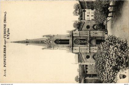 CPA Pontcharra-sur-Turdine - L'Eglise (1036559)