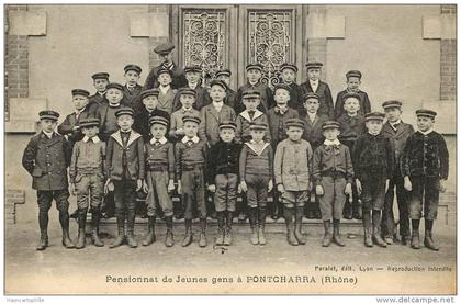 Pontcharra sur turdine : pensionnat de jeunes gens