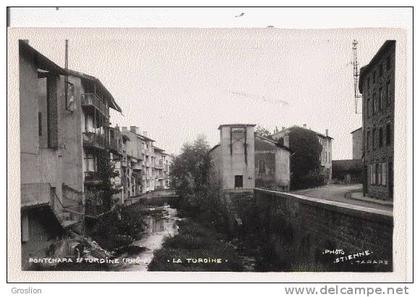 PONTCHARRA SUR TURDINE (RHONE) CARTE PHOTO LA TURDINE