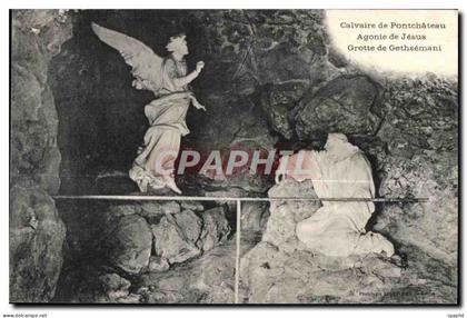 CPA Calvaire de Pontchateau Agonie de Jesus Grotte de Gethsemani