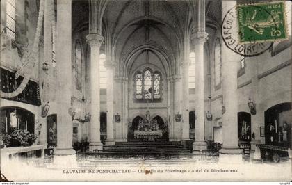 CPA Calvaire de Pontchateau Chapelle du Peterinage Autel du Bicuuhureux
