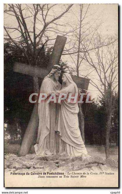 CPA Pelerinage Du Calvaire De Pontchateau Le Chemin De La Croix