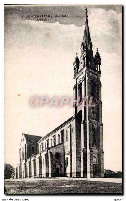 CPA Pontchateau L'eglise