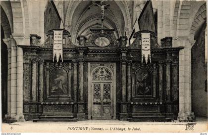 CPA PONTIGNY - L'Abbaye le Jubé (658659)