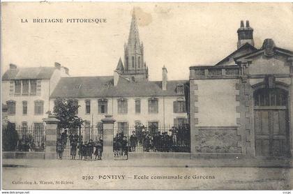 CPA Pontivy Ecole communale de Garçons