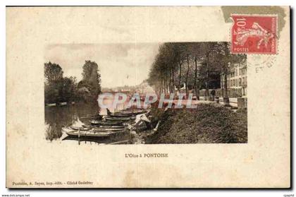 CPA L'oise a Pontoise
