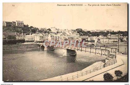CPA Panorama de Pontoise Vue prise de Saint Ouen l'Aumone