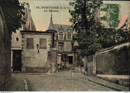 CPA Pontoise Le musee