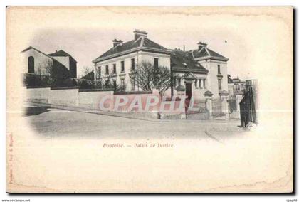 CPA Pontoise Palais De Justice
