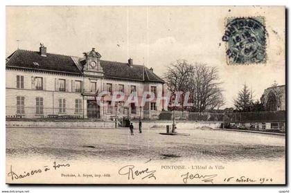 Pontoise CPA Hotel de ville