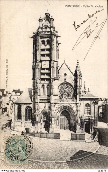 Pontoise CPA Saint Maclou