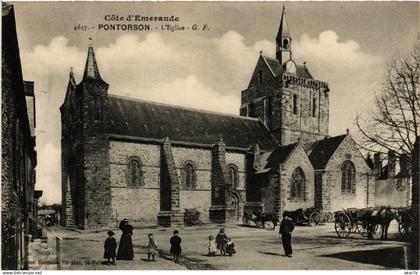 CPA PONTORSON - L'Église (589632)