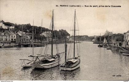 Pornic - Vue du Port CPA