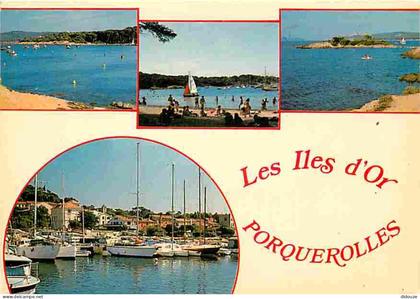 83 - Ile de Porquerolles - Multivues - CPM - Voir Scans Recto-Verso