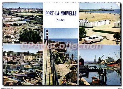 CPA Port la Nouvelle Aude Vue generale La Plage