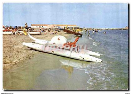 CPM Port la Nouvelle Aude La plage et ses plaisirs Pedalo