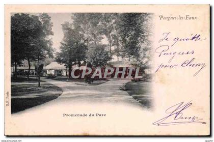 Pougues les Eaux - Promenade du Parc - CPA