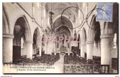 CPA Pouilly sur Loire L Eglise