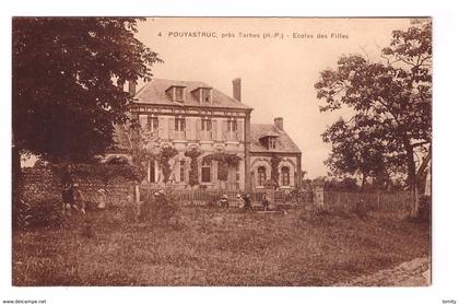 65 Pouyastruc ecole des filles cpa carte non voyagée