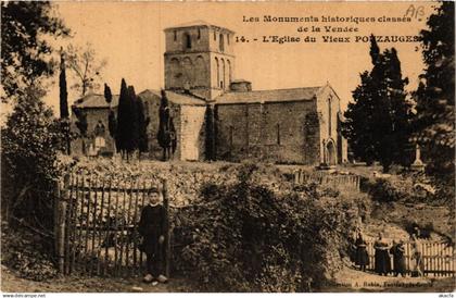 CPA POUZAUGES - Église du Vieux POUZAUGES (636958)