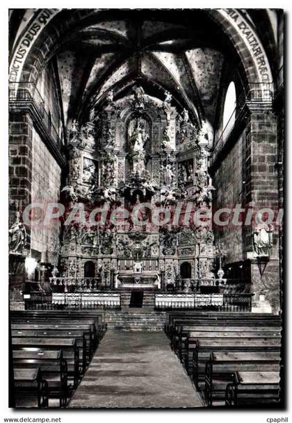 CPM Prades Le Retable Interieur De I'Eglise Saint Pierre