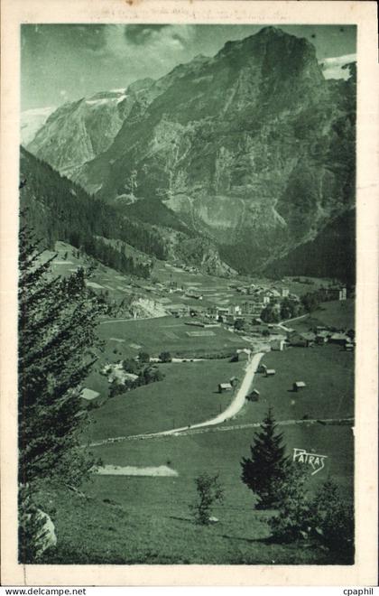 CPA Pralognan la Vanoise Vue generale Les Glaciers