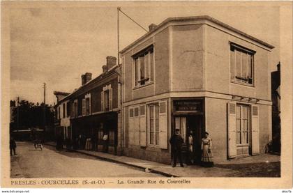 CPA PRESLES-COURCELLES - La Grande Rue de COURCELLES (106983)