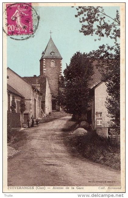 PREVERANGES AVENUE DE LA GARE