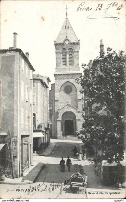 Privas - L'Eglise - CPA