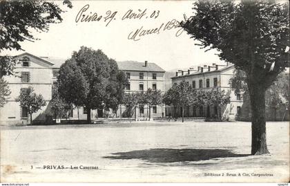 Privas - Les Casernes - CPA