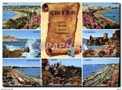 CPM Cote d'Azur French Riviera Souvenir de la Cote d'Azur