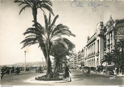 CPM Cote d'Azur Nice La Promenade des Anglais et le Palais de la Mediterranee
