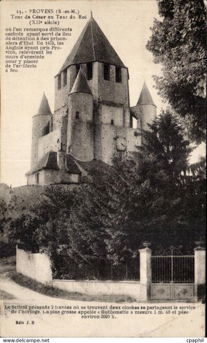 Provins - Tour de Cesar - CPA