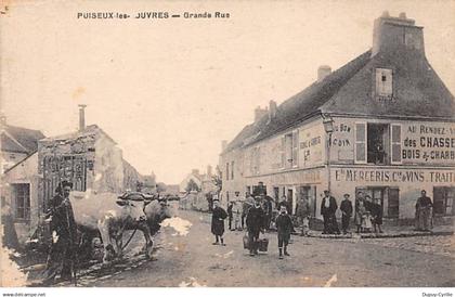 PUISEUX LES LOUVRES - Grande Rue - état