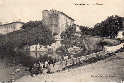 Puylaurens animée Château
