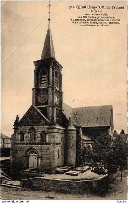CPA Quarre-les-Tombes L'Eglise FRANCE (1451444)
