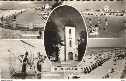 CPA QUEND-PLAGE (18144)