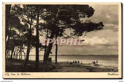 CPA Environs de Quiberon Penthievre DAguin Quiberon Plages Grottes