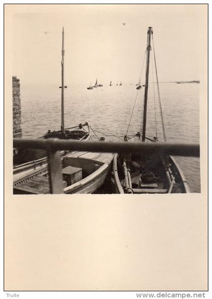 QUIBERON PHOTOGRAPHIE DE 1951 RARE