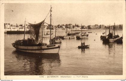 Quiberon - Port Maria - CPA