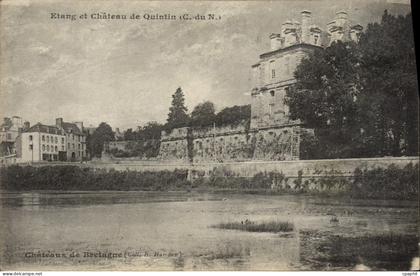 CPA Quintin Etang et Chateau