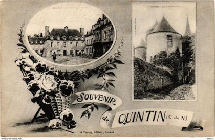 CPA Souvenir de QUINTIN (243514)