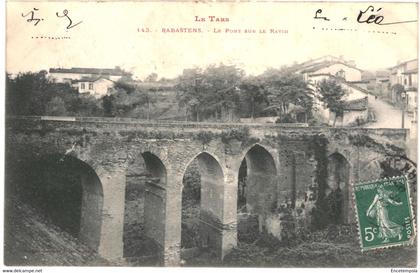 CPA - Carte postale France-Rabastens Pont sur le Ravin 1907 VM47897