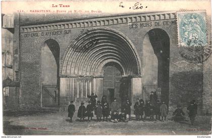 CPA - Carte postale France-Rabastens Porte de Notre Dame du Bourg 1907 VM47898