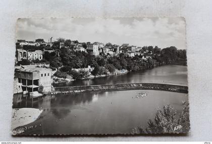 Cpm 1957, Rabastens sur Tarn, le barrage et les rives du Tarn, Tarn 81