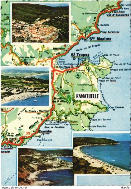 CPM RAMATUELLE Views - Map (1112082)