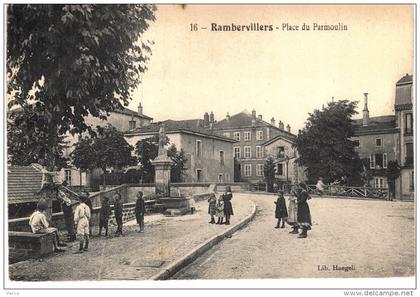Carte Postale Ancienne de RAMBERVILLERS