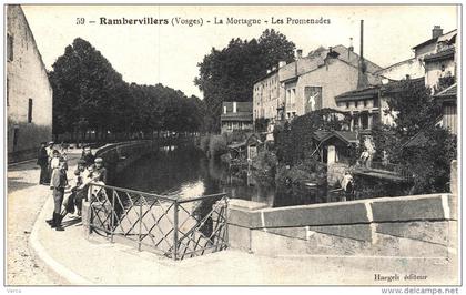 Carte Postale Ancienne de RAMBERVILLERS