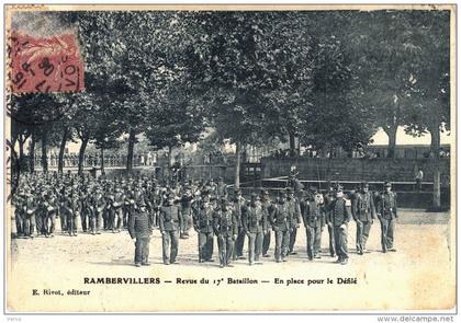 Carte Postale Ancienne de RAMBERVILLERS